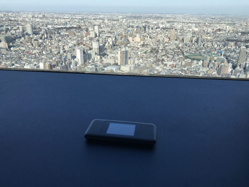 都内ビル高層階でWiMAXを測定してみた結果