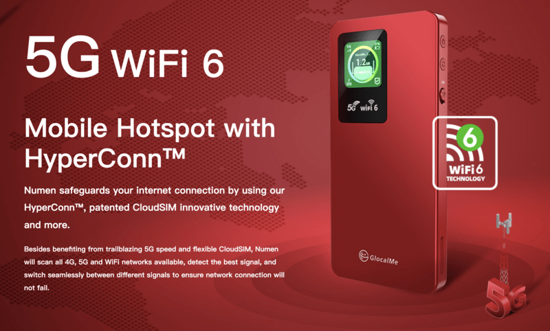 5G対応のNumen