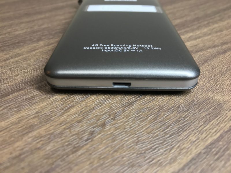 U2sのMicro USB端子