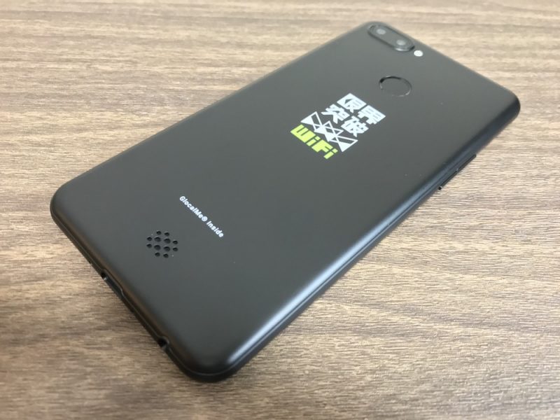 jetfon P6の裏面