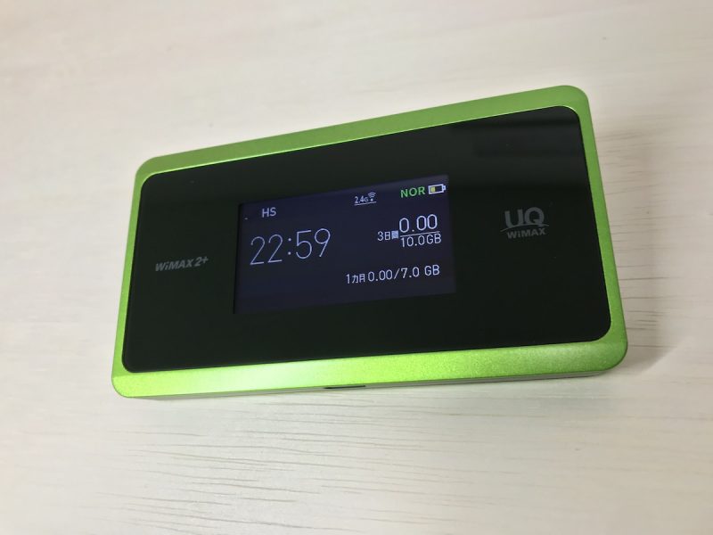 WiMAX WX06の本体