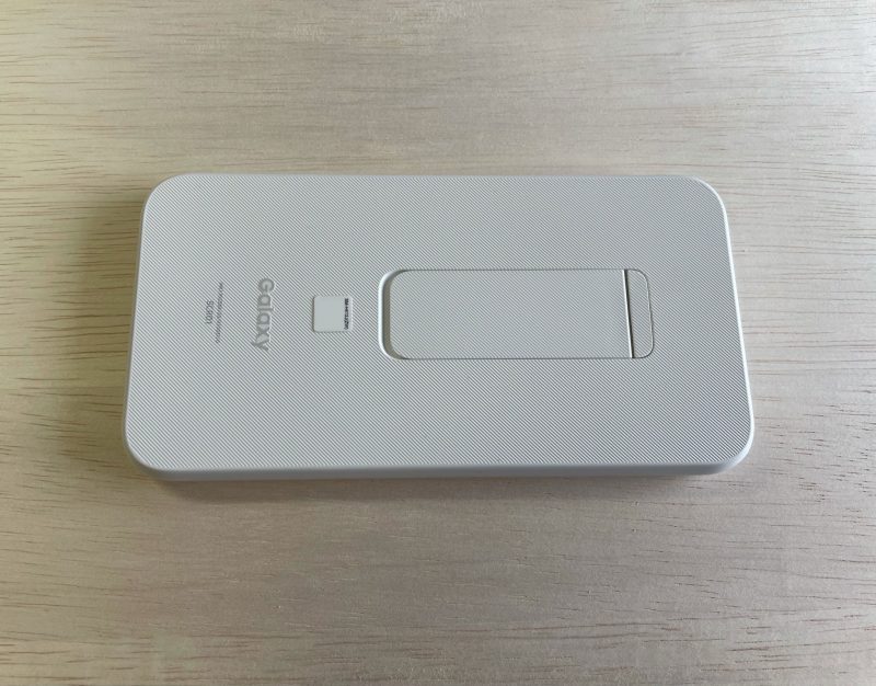 【SCR01】Galaxy 5G Mobile Wi-Fi 背面