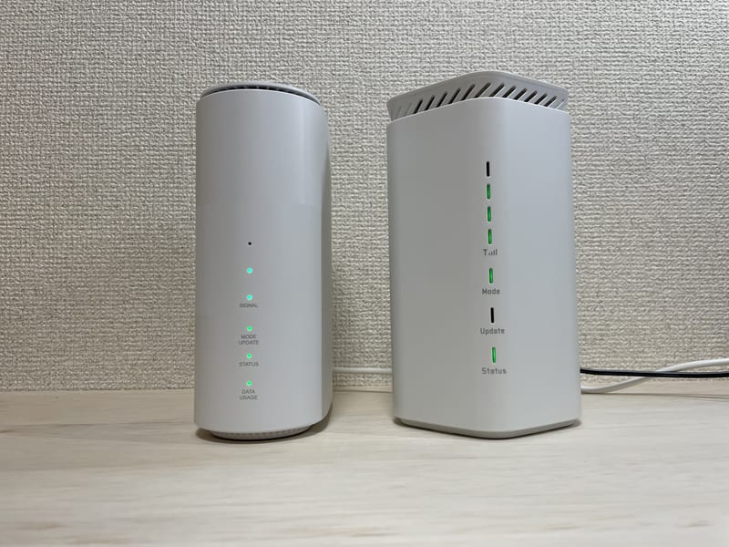 比較ポイント2.ルーターのスペック