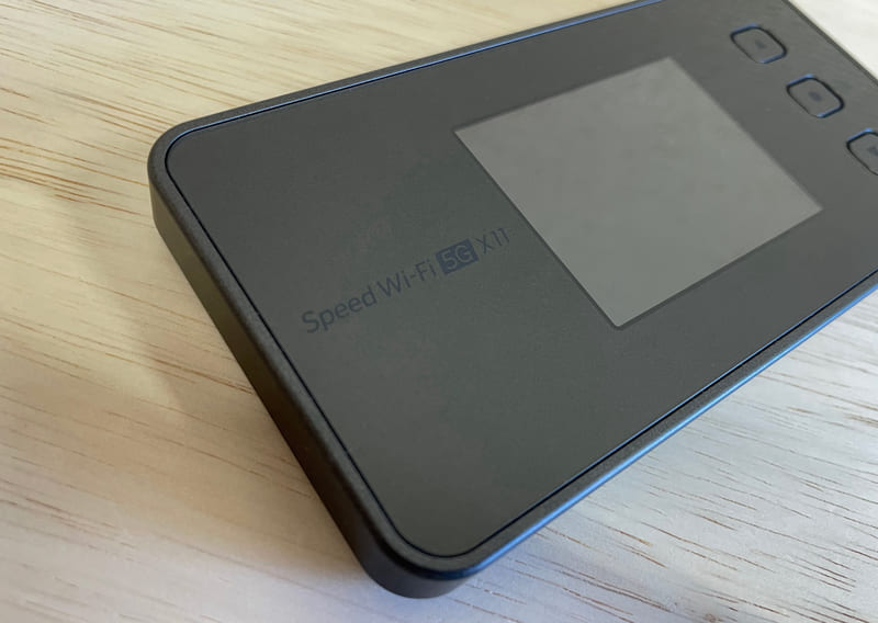 5G対応のWiMAXモバイルルーター