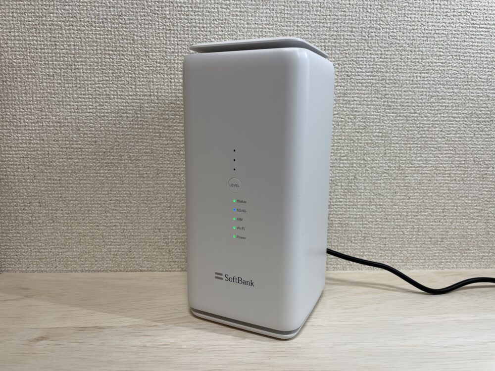 ソフトバンクエアーの5Gホームルーター